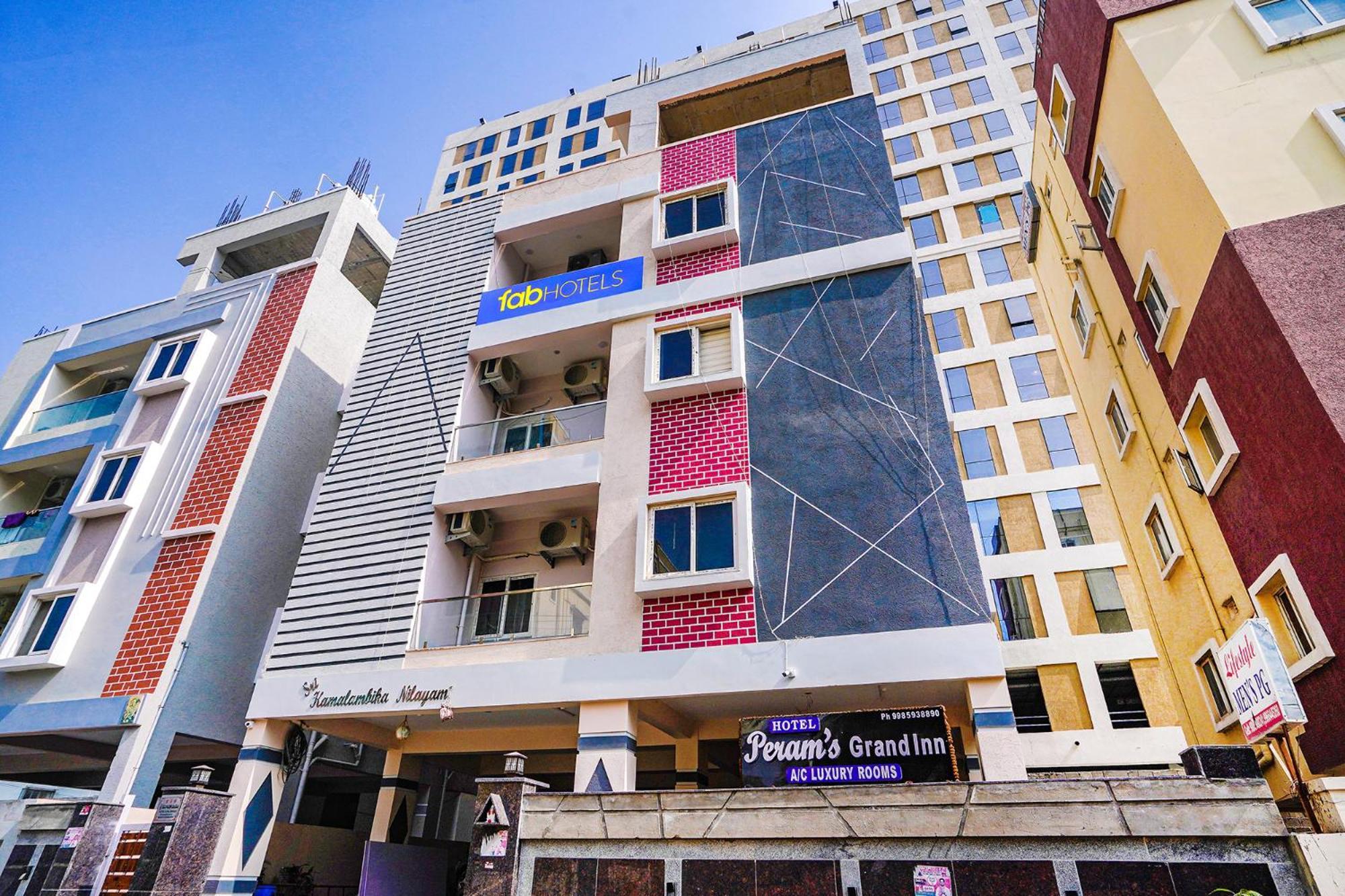 Fabhotel Perams Grand Inn - Hitech City Hyderabad Luaran gambar